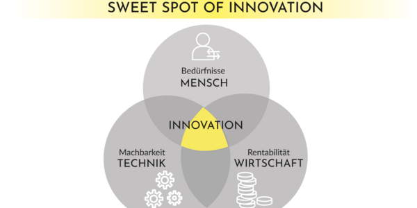 Grafik Sweet Spot of Innovation