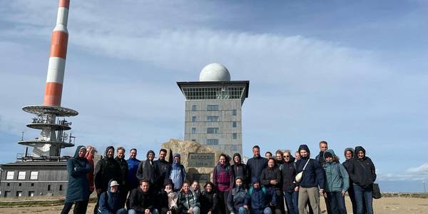 Waldwandel erklären war das Thema der Rangerführung des Nationalparks auf dem Brocken.