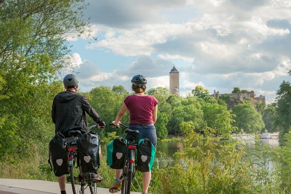 Umfrage des ADFC: Klimawandelanpassung im Radtourismus radfahren in halle saale