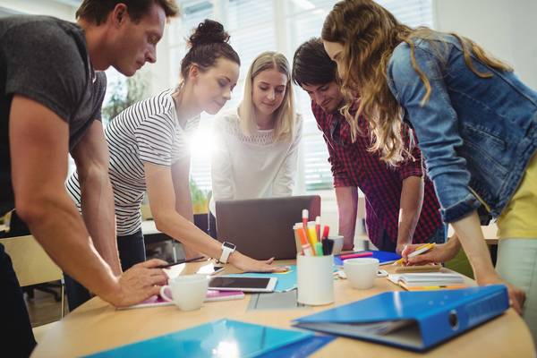 Zusammenarbeit im Team