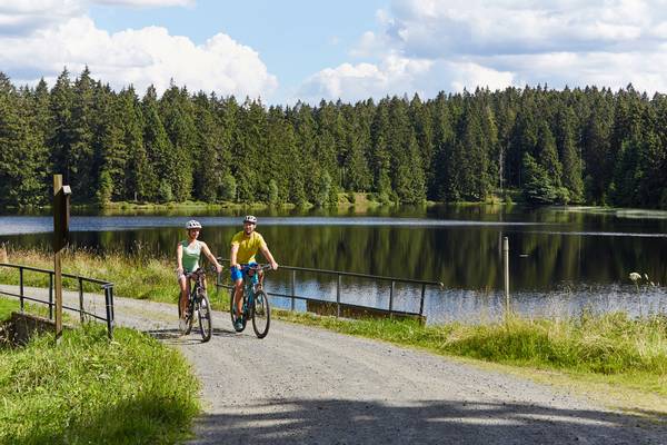 Mountainbiking in der Oberharzer Wasserwirtschaft