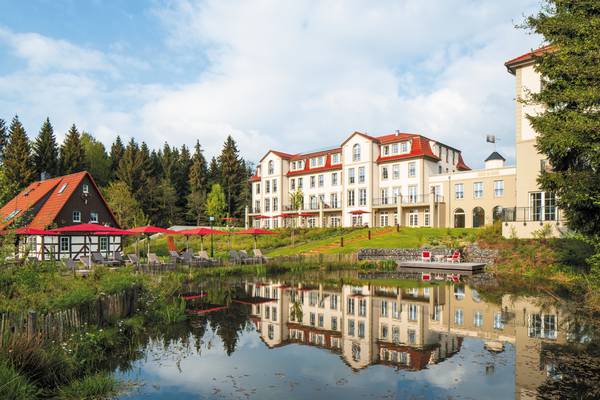 Ansicht Parkseite Naturresort Schindelbruch