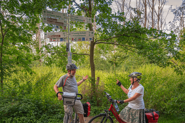 Radfahrer am R1