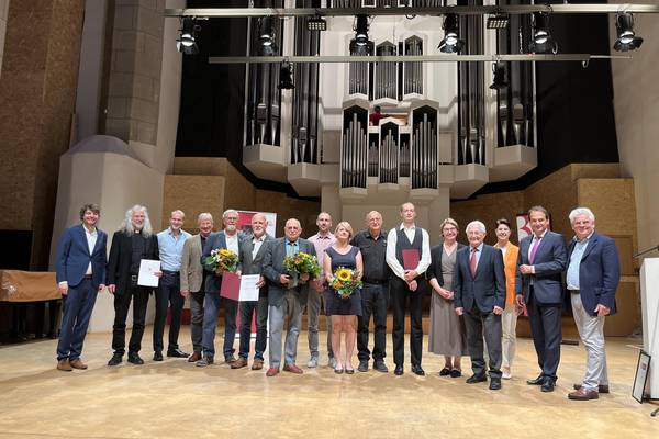 Gruppenfoto der Preisträger